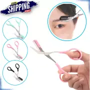 Eyebrow Trimmer Scissor Eyelash Remover Tool Comb Grooming Cutter Trimming Hair