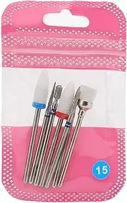PROFESSIONAL 7PCS NAIL DRILL BITS SET TUNGSTEN STEEL CERAMIC CUTICLE REMOVER POLISH GEL REMOVAL DRILL BIT HOME SALON NOVICE