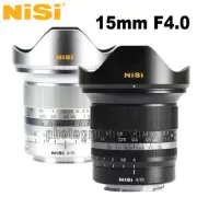NiSi 15mm F4 Full Frame ASPH Manual Lens for X/E/Z/RF/L mount Mirrorless Cameras