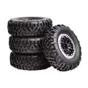 4PCS LDRC RC Car Upgraded Parts Soft Tires Wheels Rims for 1297 1299 WPL B14 B24 C14 C24 C34 C44 MN D90 91 96 99 99S RC