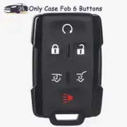 Remote Key Case Shell Fob 6 Button for Chevrolet Tahoe Suburban for GMC Yukon