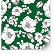 [Namly Design] Tiles Sticker - Green Tile Decals / 24 pcs
