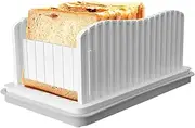 Bread Slicer Machine | Adjustable Slicing Board for Sandwich,Foldable and Compact Bread Cutting Guide, for Homemade Sandwiches, Cakes