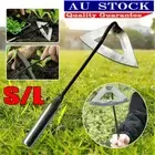 All-steel Hardened Hollow Hoe Handheld Weeding Rake Planting Farm Vegetables UD