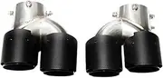 Car Exhaust Tip Carbon Fiber Four Exhaust Tip Compatible For BMW G20 G21 M340i MPE 2019 2020 2021 Muffler Tip Exhaust System