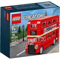 在飛比找蝦皮購物優惠-樂高 Lego 40220 Mini London Bus 