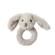 Jiggle & Giggle Grey Bunny Handheld Shaker Sensory Toy Baby/Newborn Rattle 0+