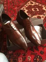 Kenneth Cole Reaction In A Min-item LE Brown Size 10 NWB