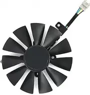 Graphics Fan fit for ASUS AREZ ROG Strix RX VEGA56 VEGA64 580 590 480 Graphics Card Fan(Color:A)