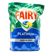 75pc Fairy Dishwasher Capsules Platinum Cups/Plates Dish Cleaning Soap Lemon