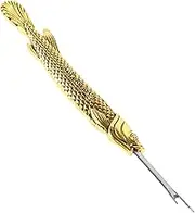KALLORY Antique Seam Ripper Tool Thread Remover for Embroidery Sewing Compact Design for Easy DIY Protects with Ball for Travel and Home Use