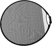 MUELODSIC Dent Reflector Board Foldable Striped Light Reflector Panel Portable Photography Durable Design for Vehicle Maintenance
