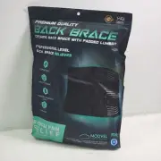 Modvel Back Braces for Lower Back Pain Relief with 6 Stays, Breathable Sz Small