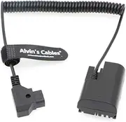 [Alvin's Cables] LP E6 Dummy Battery to D Tap Cable for Canon 5D4 5DSR 5D2 5D3 6D 60D 7D 7D2 70D 80D