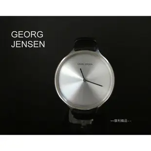 【摩利精品】GEORG JENSEN喬治傑生316大三針錶*真品* 低價特賣中