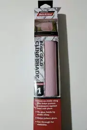 Genuine Dickies Rose Gold Cling Window static cling window shade pink