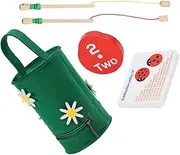 BRIGHTFUFU Number Counting Toy Set Educational Sorting Toys for Toddlers Babies Fine Edges Cognitive Development Plaything