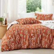 Bedsure Twin/Twin XL Comforter Set - Terracotta XL, 10 -