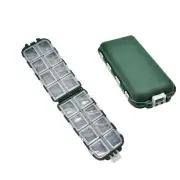 2 Pcs Fishing Accessories Box Small Parts Organizer Tackle Storage Trays