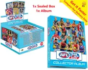 AFL Football 2025 TeamCoach Trading Cards Booster Box and Album + Bonus Cards