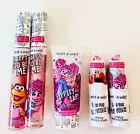 Wet n Wild X Sesame Street ELMO ABBY ZOE Gel Glitter Lip Gloss Girl Lipstick Set