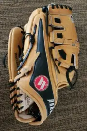 Worth 12.5" LHT Brown w/Black Trim Cowhide Leather Glove Prodigy BBG Silencer
