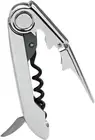 V9033 All-in-One Waiter's Corkscrew Bottle Opener and Foil Cutter, Silver