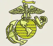 83 Military Embr Designs - CD/USB/Floppy - 10 Formats - Navy USAF Marines Army