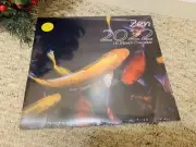 Zen 2022 16 Month Wall Calendar ‘Koi Fish’ w/ 240 Reminder Stickers- BRAND NEW!!