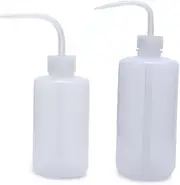 JOINPAYA 2Pack Flower Succulent Watering Bottles with Bend Mouth Nozzle for Precise Plant Care Prevents Root Scale Marked for Easy Measurement