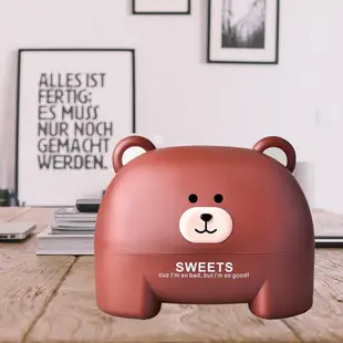 【巴芙洛】動物造型可愛面紙盒/交換禮物/聖誕節禮物 棕熊