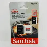 SanDisk Ultra 128GB Class 10 MicroSDXC Memory Card - SDSQUNC-128G-AN6IA