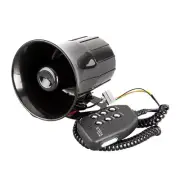 6 Tone 120DB Loud Car Warning Alarm Megaphone Air Horn Police Siren Loud Speaker