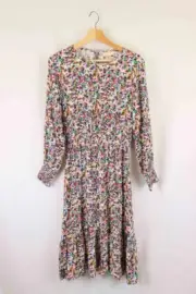 GORMAN Razzle Dazzle Confetti Print Midi Dress Size 6 BNWT RRP$289