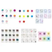 Artistic Wax Seal Stamp Card Set Assorted Designs Collection Label Card