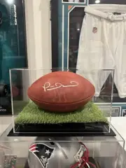 NFL Game Ball Patrick Mahomes Signed Fanatics COA MVP w Case Chiefs Super Bowl