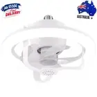 Remote Control Ceiling Fans Light E27 RGB LED Light Smart Ceiling Fan Eye Caring