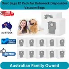 Dust Bags 12 Pack for Roborock S7 MaxV Ultra, Q5+, Q7+ 3L Disposable Vacuum Bags