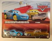 Pixar Cars Bling Bling Lightning McQueen & Tex Dinoco 2 Pack In Stock Disney