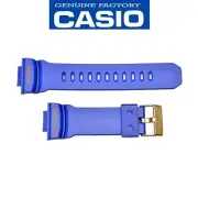 CASIO G-SHOCK G-Lide Watch Band Strap GWX-8900D-2 Original Shinny Blue Rubber