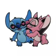 Angel kiss Stitch Lilo & Stitch Funny Collection Enamel Pins