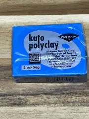 Van Aken Kato Polyclay 2oz. Blue Oven Hardening Brand New Unopened Package