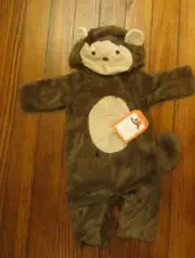 Pottery barn monkey halloween costume Disney baby infant 0-6 month gif t$79