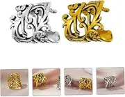 [LIFKOME] Non-piercing Ear Studs Ear Copper Cartilage Earrings Fashion Earring Set for Women