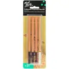 4pc Coloured Charcoal Pencils Drawing Sketching Mont Marte Artist Art Craft