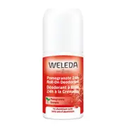 Weleda Pomegranate 24h Roll-On Deodorant, Vegan Friendly, Essential Oils, 50ml