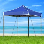 3x3m Gazebo ALFORDSON Pop Up Marquee Blue