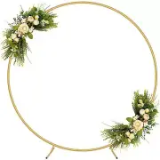 Round Backdrop Stand 6FT, Metal Round Balloon Arch Stand, Party Backdrop Stan...