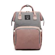 Multi-Function Baby Bag Diaper Bag Maternity Bag Mommy Bag Nappy Bag Stroller Bag Travel Backpack,Pink