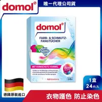 在飛比找ETMall東森購物網優惠-德國domol 神奇彩色衣物防染魔布 24片